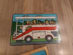 Rolf houten dubbele puzzel school, Ophalen, 10 tot 50 stukjes, Gebruikt