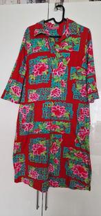 Lien en Giel jurkje maat L recht model met steekzakken, Verzenden, Maat 42/44 (L), Zo goed als nieuw, Knielengte