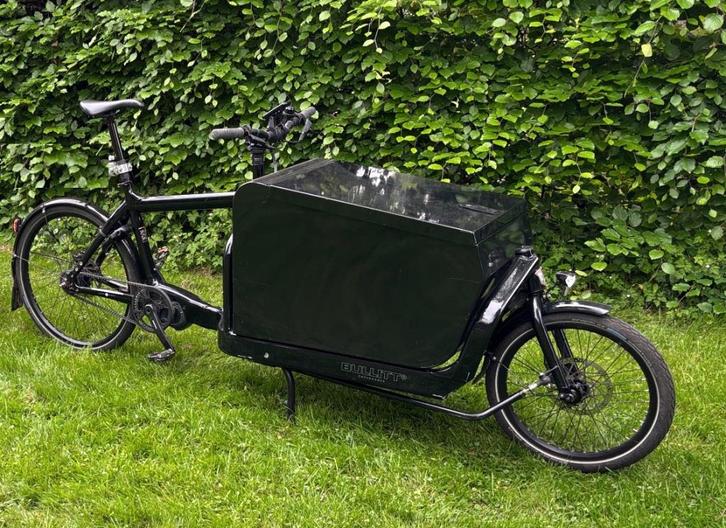 bakfiets elektrisch Larry vs Harry, Shimano DI-2 schakelen, Fietsen en Brommers, Fietsen | Bakfietsen, Zo goed als nieuw, Overige merken