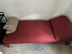 Slaapbank, Ophalen, Gebruikt, Eenpersoons, Bruin