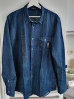 Spijker overhemd Bavaria maat M NIEUW, Kleding | Heren, Ophalen of Verzenden, Nieuw, Blauw, Halswijdte 39/40 (M)