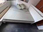 KOOPJE! 210x180cm Bed + elektrische lattenbodems., Tweepersoons, Ophalen of Verzenden, Zo goed als nieuw, 200 cm