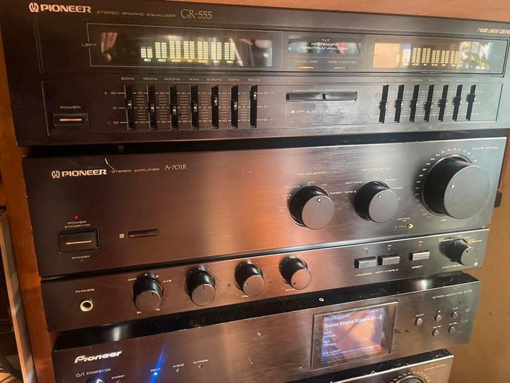 Pioneer A-701R Stereo Versterker, Audio, Tv en Foto, Versterkers en Receivers, Zo goed als nieuw, Stereo, 60 tot 120 watt, Pioneer