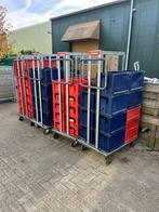 Diverse rolcontainers, Doe-het-zelf en Verbouw, Transportwagens, 100 liter of meer, Ophalen, Gebruikt, Transportkar