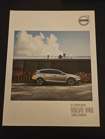 Brochure Volvo V40 Cross Country model 2017.5 beschikbaar voor biedingen
