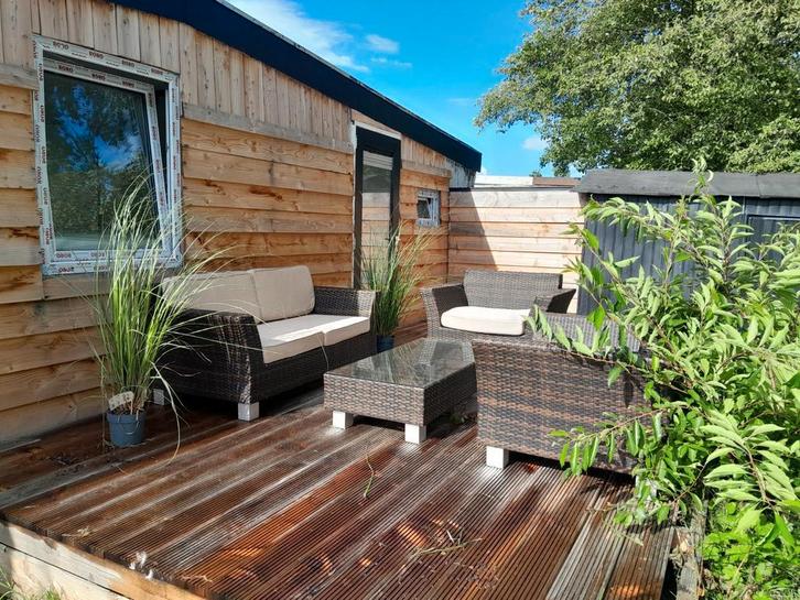 Twee chalets te koop op jaarplaatsen, Huizen en Kamers, Recreatiewoningen te koop, Drenthe, Chalet, Verkoop zonder makelaar