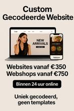 Gecodeerde Website Laten Maken Vanaf €350, Diensten en Vakmensen, Webdesigners en Hosting, Webdesign