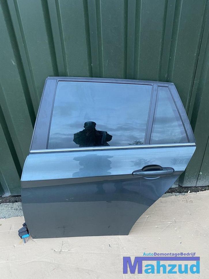 BMW 3 SERIE E91 Groen LINKS achter deur portier LA, Auto-onderdelen, Carrosserie en Plaatwerk, Deur, BMW, Gebruikt, Ophalen