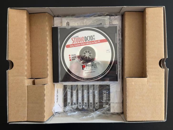 Pinnacle Studio DC10 Plus - in originele doos, Computers en Software, Capture cards, Gebruikt, Ophalen of Verzenden