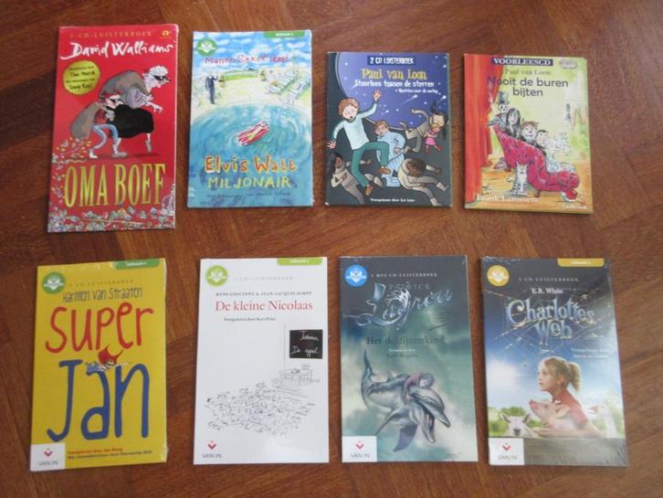 Heel veel luisterboeken ( zie omschrijving ), Boeken, Luisterboeken, Ophalen of Verzenden