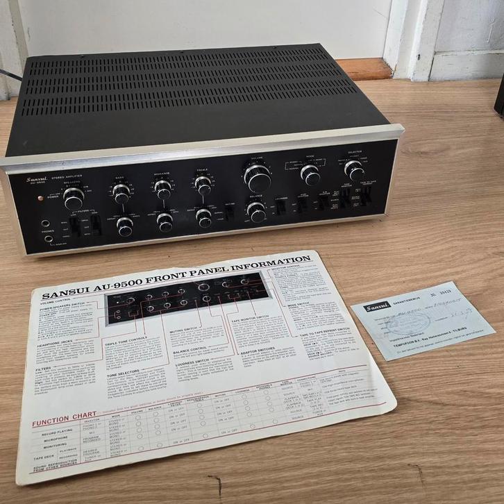 Sansui au 9500, Audio, Tv en Foto, Versterkers en Receivers, Overige merken, Ophalen