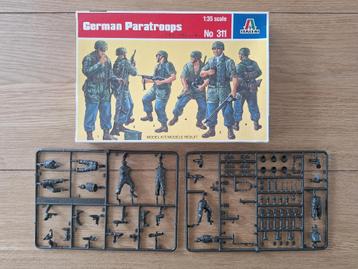 1:35 1/35 Italeri German Paratroops beschikbaar voor biedingen