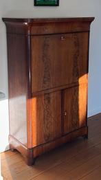Biedermeier mahonie secretaire / klepbureau, Antiek en Kunst, Ophalen