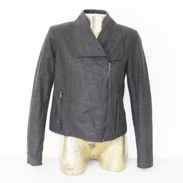 Prachtige Leren Vero Moda Jas (M) € 55,- beschikbaar voor biedingen