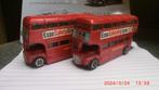 2x Dinky Toys Routemaster bus., Hobby en Vrije tijd, Modelauto's | 1:43, Dinky Toys, Gebruikt, Ophalen of Verzenden, Bus of Vrachtwagen