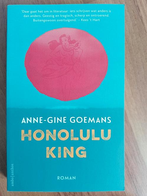 Anne-Gine Goemans - Honolulu King, Boeken, Literatuur, Zo goed als nieuw, Nederland, Ophalen of Verzenden