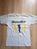 Status Quo shirt band vintage tour rock hardrock pop Rossi, Ophalen of Verzenden, Gedragen, Maat 52/54 (L), Wit