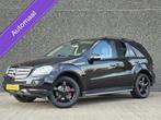 Mercedes ML 350 4MATIC/Dak/Leer/Navi/272PK/19''/Trekhaak/Vol, Auto's, Automaat, Gebruikt, Lichtsensor, Zwart