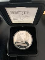 Zilver 25 gulden aruba proof 38mm, Ophalen of Verzenden, Koningin Beatrix, Zilver