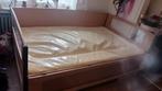 Verzorgbed / Waterbed met verwarming - 143x227cm, Huis en Inrichting, Ophalen, Gebruikt, Eenpersoons, Bruin