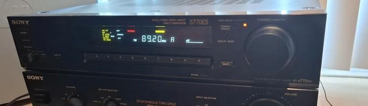 Sony ST-S770ES Tuner een van de bekende tuners, Audio, Tv en Foto, Tuners, Zo goed als nieuw, Verzenden