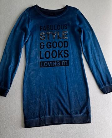 NIEUW: donkerblauwe tuniek/jurk van Europa Kids, mt. 158/164 beschikbaar voor biedingen