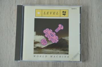 LEVEL 42 -- WORLD MACHINE US VERSION  beschikbaar voor biedingen