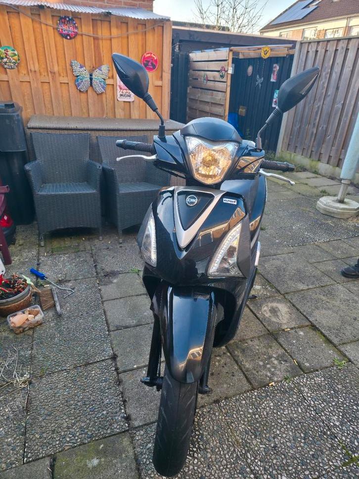 Scooter Sym Symphony 2017 - Goed onderhouden, Fietsen en Brommers, Scooters | Kymco, Gebruikt, Overige modellen, Maximaal 45 km/u