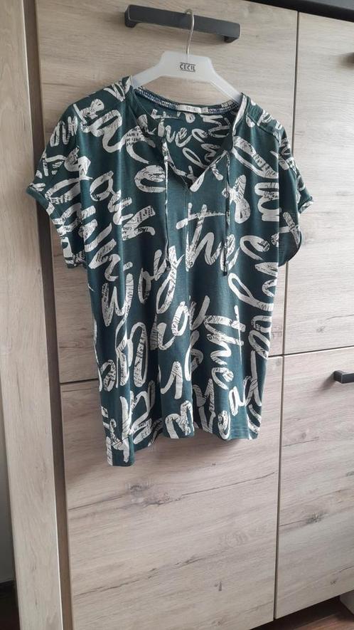 Zo goed als nieuwe Damesblouse, Cecil L., Kleding | Dames, Blouses en Tunieken, Zo goed als nieuw, Maat 42/44 (L), Groen, Ophalen of Verzenden