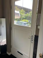 Extra grote hardhouten voordeur!, Ophalen, Gebruikt, 80 tot 100 cm, 200 tot 215 cm