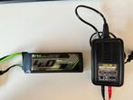 Turnigy Graphene 4.0 LiPo batterij incl. lader 3s Lipo, Elektro, Gebruikt, Ophalen of Verzenden, Onderdeel