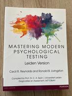Mastering Modern Psychological Testing - Leiden version, Boeken, Ophalen of Verzenden, Zo goed als nieuw, WO