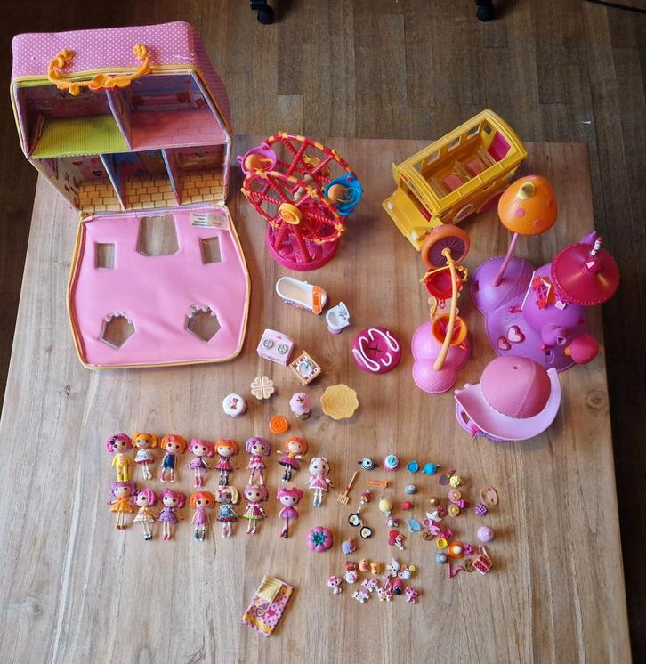 Groot Lalaloopsy Speelset - Alles in 1 koop!, Kinderen en Baby's, Speelgoed | Overig, Gebruikt, Meisje, Ophalen of Verzenden