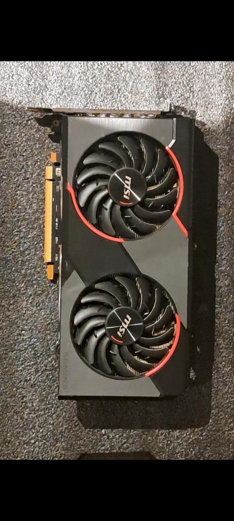 Msi Raedon rx 5500 xt, Computers en Software, Videokaarten, Zo goed als nieuw, AMD, PCI-Express 4.0, GDDR6, HDMI, DisplayPort