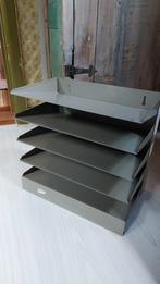 Metalen Lektuurbak - Industrieel Design, Ophalen of Verzenden, Gebruikt