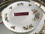 Royal albert WINTER GARDEN GROOT TAARTBORD, Ophalen, Zo goed als nieuw, Porselein
