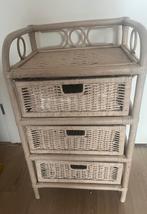 Leuk rotan lade kastje, Huis en Inrichting, Kasten | Ladekasten, Ophalen, 50 tot 100 cm, Zo goed als nieuw, Minder dan 100 cm