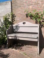 Handgemaakt tuinbankje, Tuin en Terras, Tuinbanken, Ophalen of Verzenden, Zo goed als nieuw, Hout