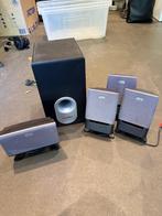 Multimedia speakerset, Computers en Software, Pc speakers, Ophalen, Gebruikt, Audiokanaal 5.1, Zie fotos