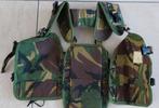 ZGAN – OPS VEST (“bokkentuig”) Woodland, mt M, Ophalen of Verzenden, Landmacht, Nederland, Kleding of Schoenen