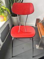 Vintage stoel, Huis en Inrichting, Stoelen, Ophalen, Zo goed als nieuw, Rood, Eén