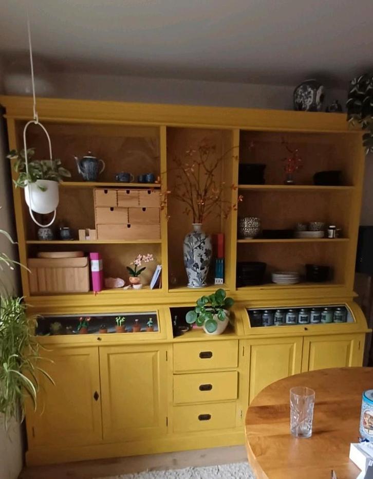 Super gave kast kwaliteitskast, Huis en Inrichting, Kasten | Buffetkasten, Gebruikt, 200 cm of meer, 50 tot 75 cm, Ophalen
