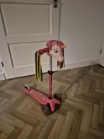 Roze Micro Mini loopfiets met Eenhoorn, Fietsen en Brommers, Steps, Ophalen, Gebruikt, Gewone step, Micro Step Mini