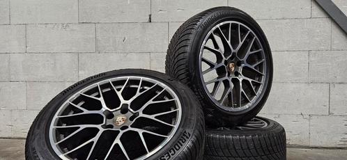 20" Porsche Macan Spyder originele velgen winterbanden TPMS, Auto-onderdelen, Banden en Velgen, Banden en Velgen, Winterbanden