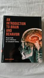 An Introduction to Brain and Behaviour - Bryan Kolb, Boeken, Ophalen of Verzenden, Zo goed als nieuw, Cognitieve psychologie, Bryan Kolb