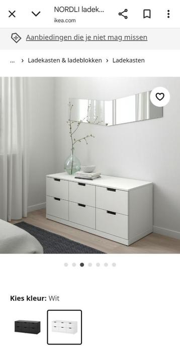 Nordli ikea ladekastje 