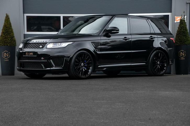 Land Rover Range Rover Sport 5.0 V8 Supercharged SVR Carbon, Auto's, Land Rover, Bedrijf, Te koop, 4x4, ABS, Achteruitrijcamera