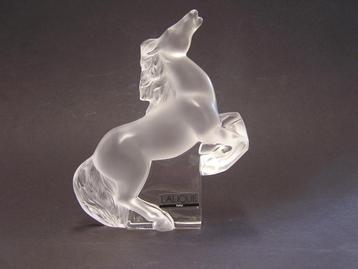 Lalique Steigerend kozakken paard helder  beschikbaar voor biedingen
