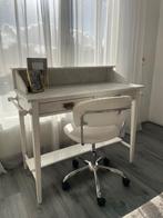 Bureau marmer en hout, Huis en Inrichting, Bureaus, Ophalen, Gebruikt, Bureau