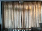 Mooie gordijnen 3,40x2,50m champagnekleur/licht taupe/beige, Huis en Inrichting, Ophalen, Gebruikt, 200 cm of meer, Beige
